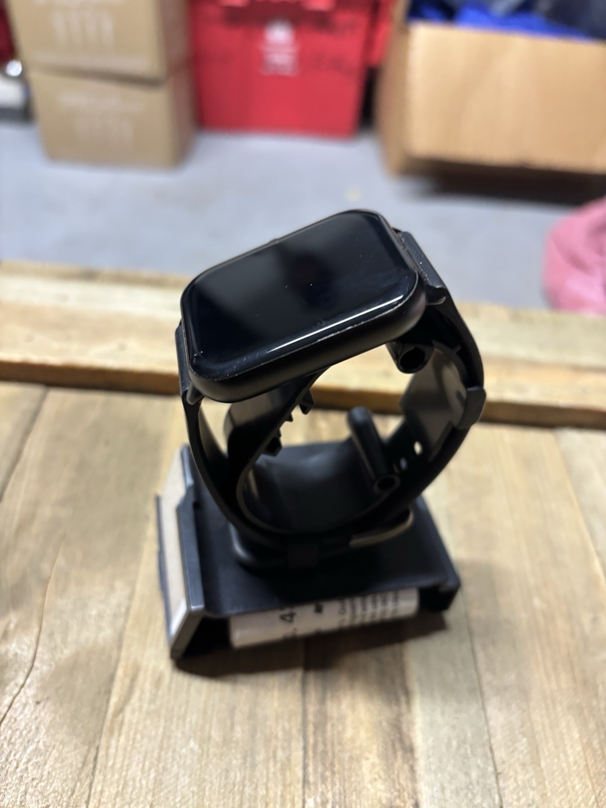 Vibe Lite 3 Plus Smartwatch Fitness Tracker Heart Rate Touch Screen Black