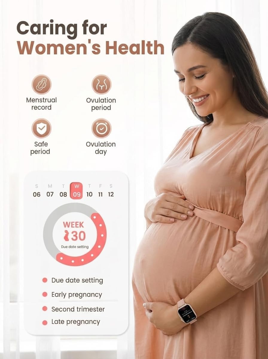 Reloj Inteligente Para iPhone Android De Mujer Smart Watch Pantalla Táct NEW US.