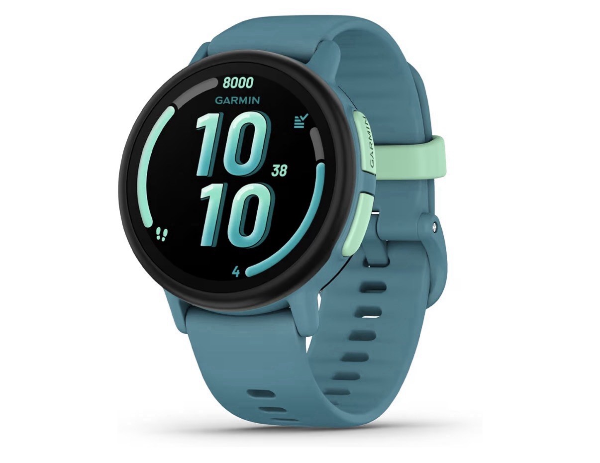 Brand NEW Garmin Bounce 2 Kids’ Smartwatch Messaging & Location – Turquoise