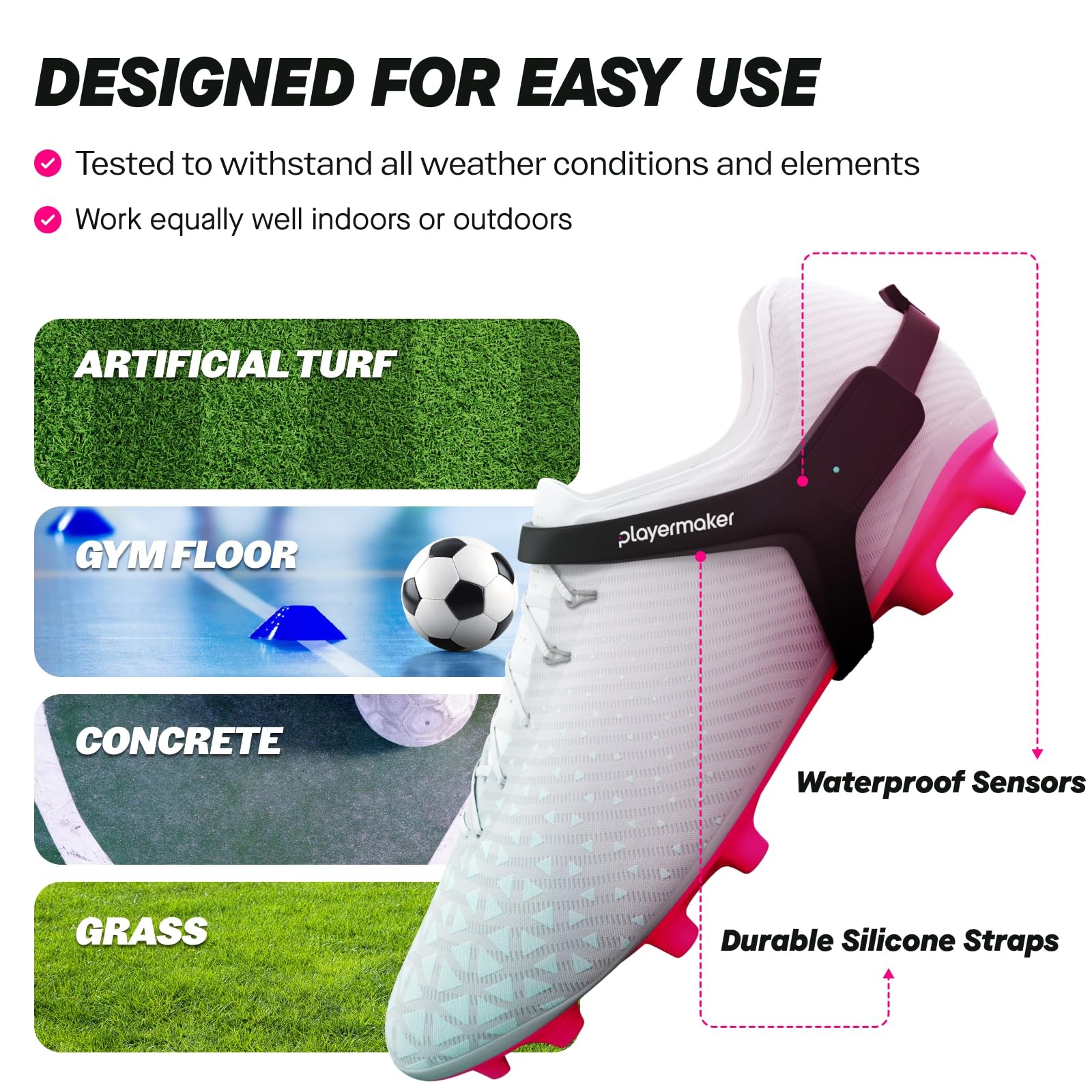 Straps with CITYPLAY 2.0 Smart Sensors