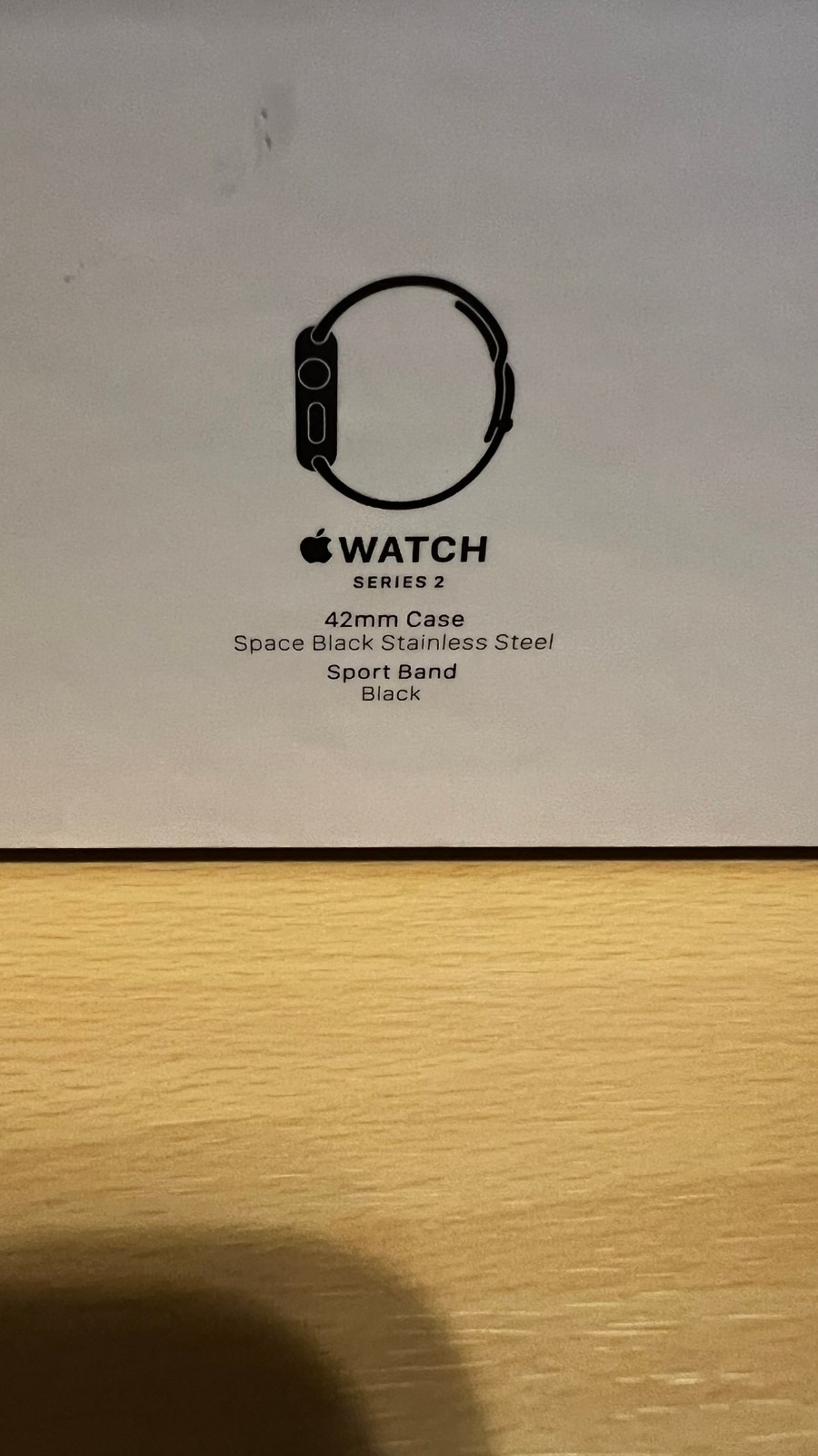 Apple Watch Series 2 A1758 Stainless Steel/Chrome 42mm in Original Box