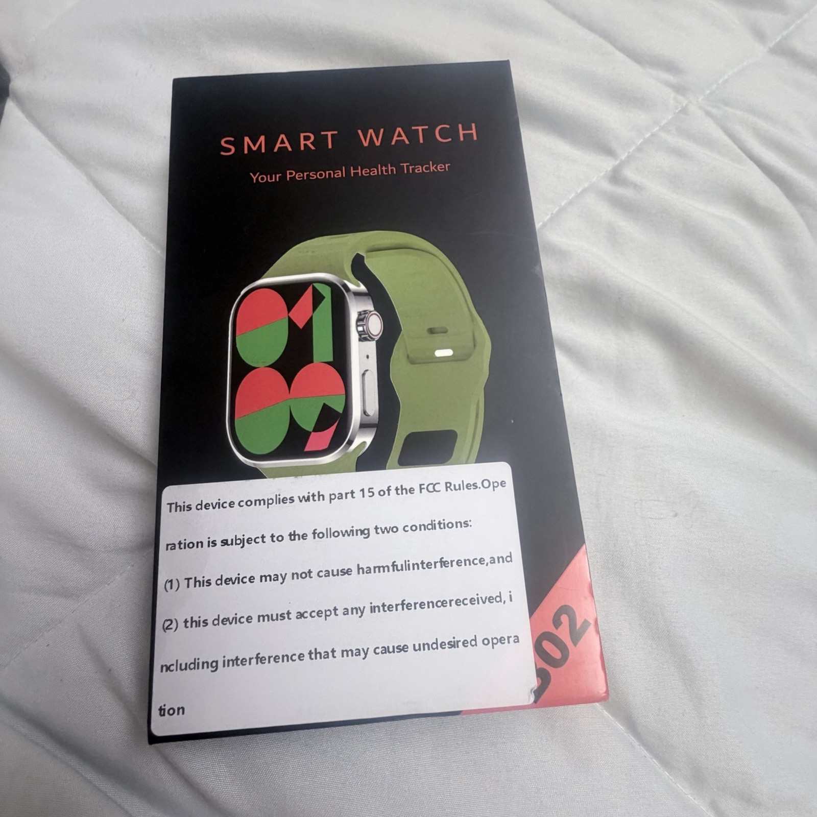 Smart Watch Personal Health Tracker Calories Pedometer Pulse Sleep Monitor NEW