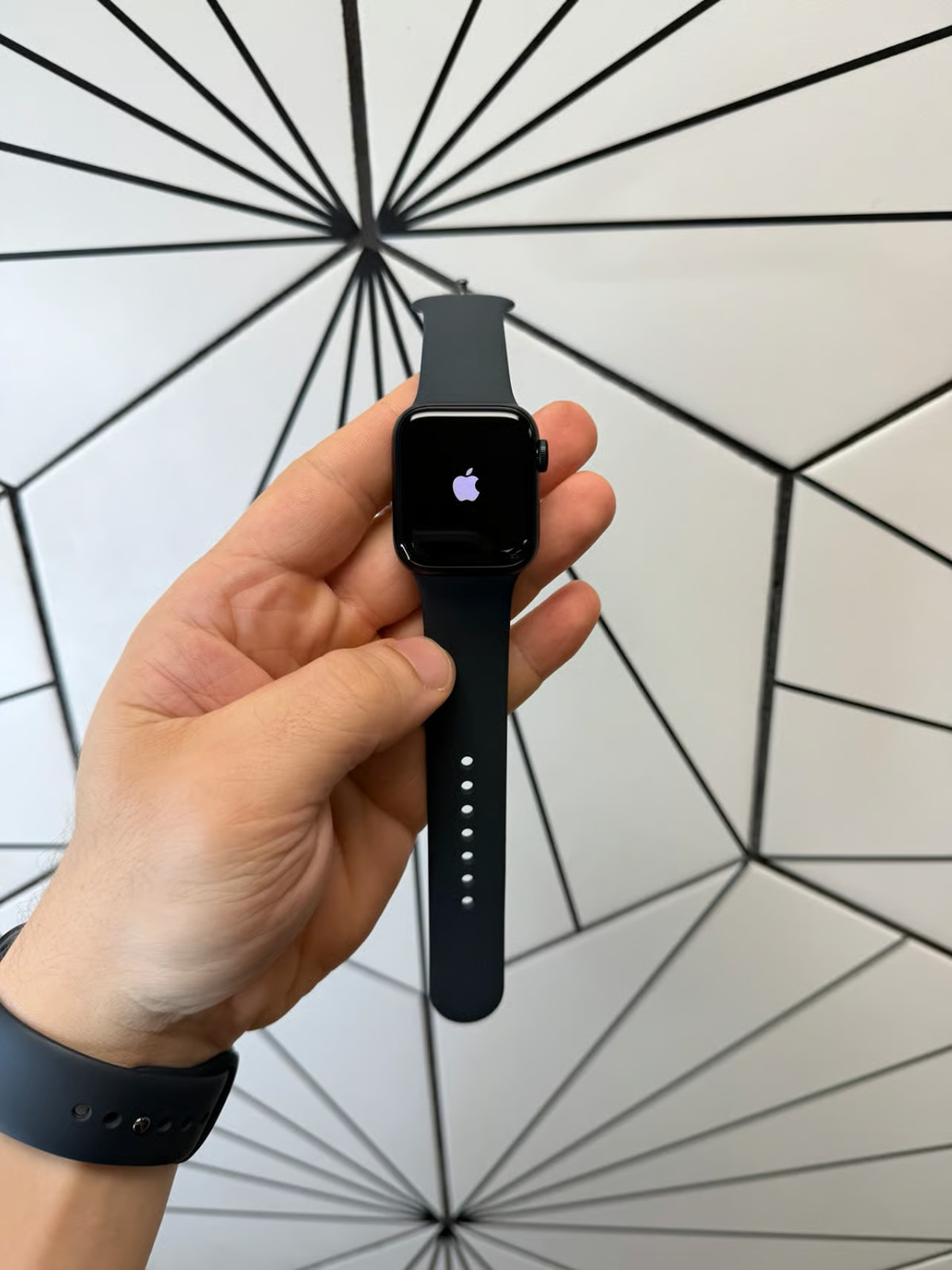 Apple Watch SE 2nd 44mm GPS Midnight Aluminum Case Watch MNTG3LL/A