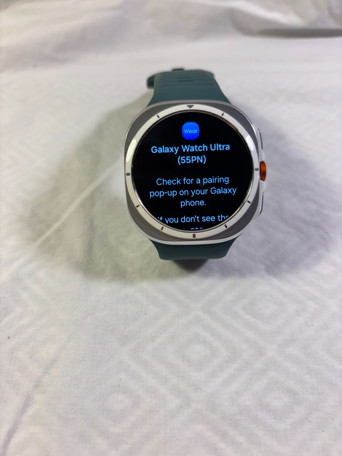 Samsung Galaxy Watch Ultra 47mm LTE SM-L705U 32GB Titanium w/ Band Tested