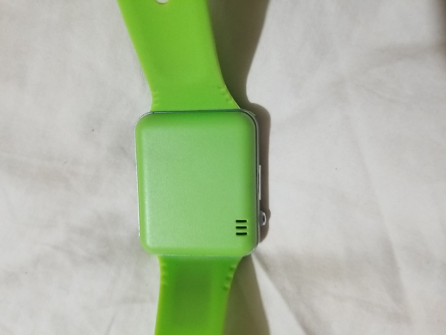 Android Smartwatch, Lime Green Bands SD Card Up To 64GB. Works Great Never Used