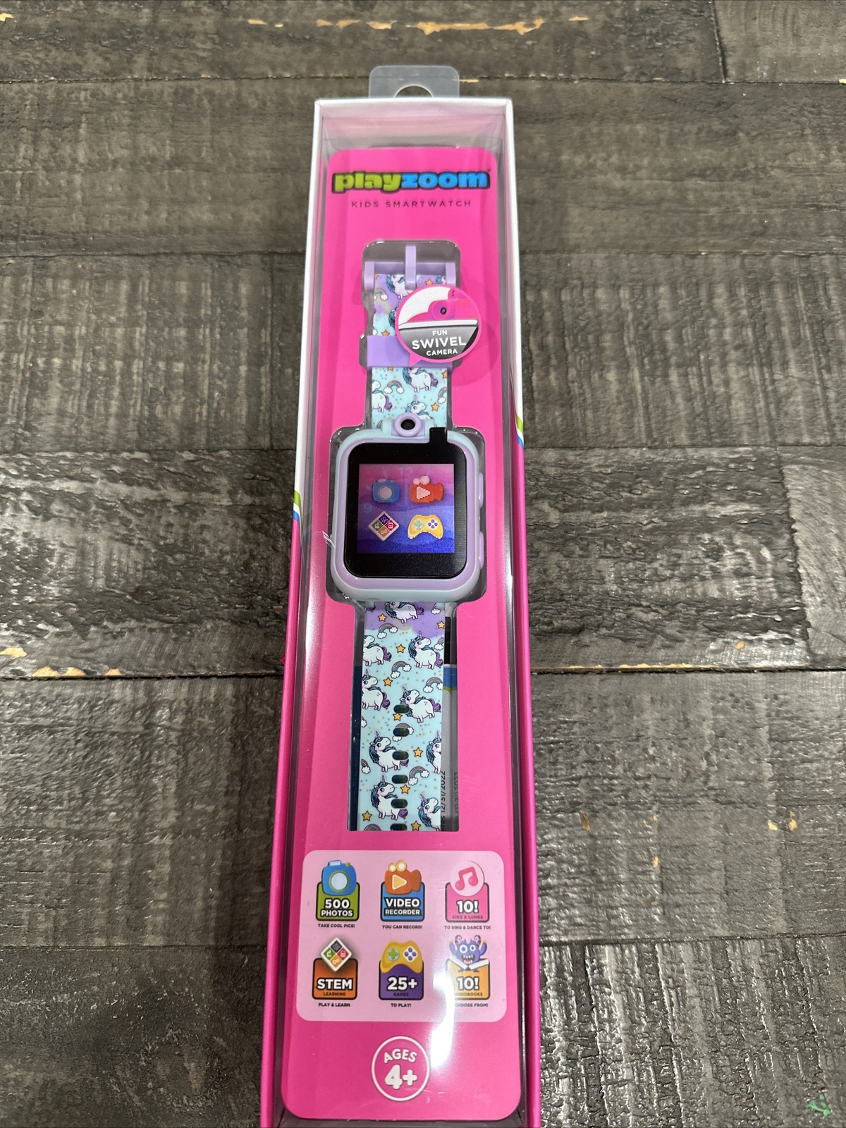 iTouch Wearables PlayZoom Kids Smartwatch Games, Camera, Touchscreen, Unicorn