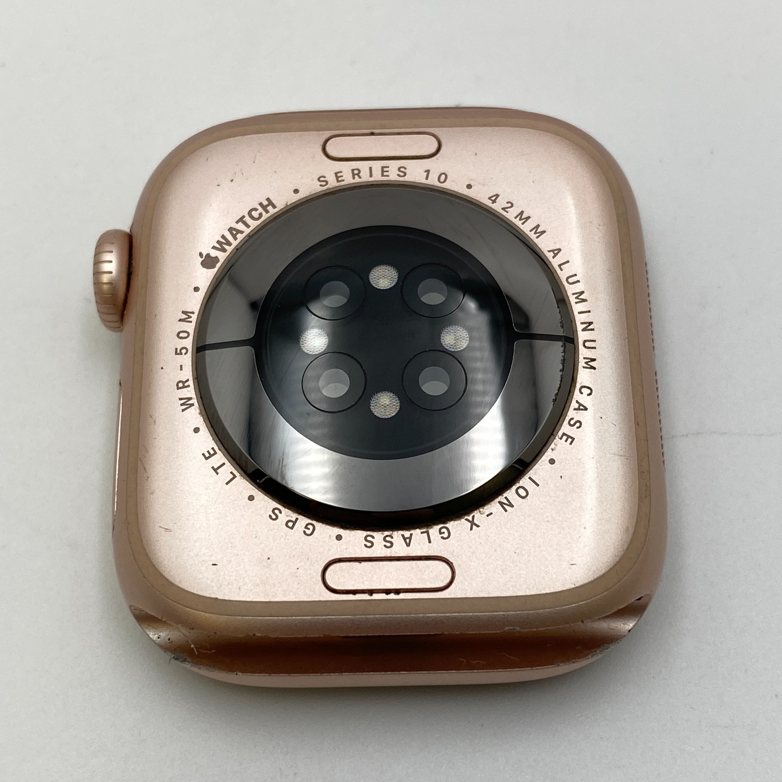 Apple Watch Series 10 – 42mm Aluminum Rose Gold Unlocked A3001 – Fair Condition