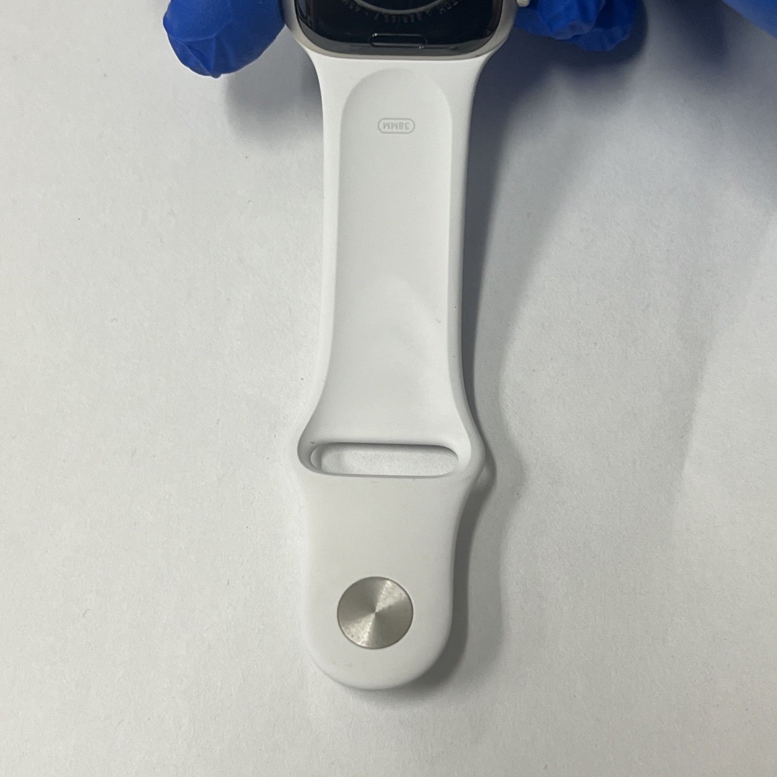 Apple Watch Series 7 41mm GPS+LTE Starlight W/ White Band – Fair