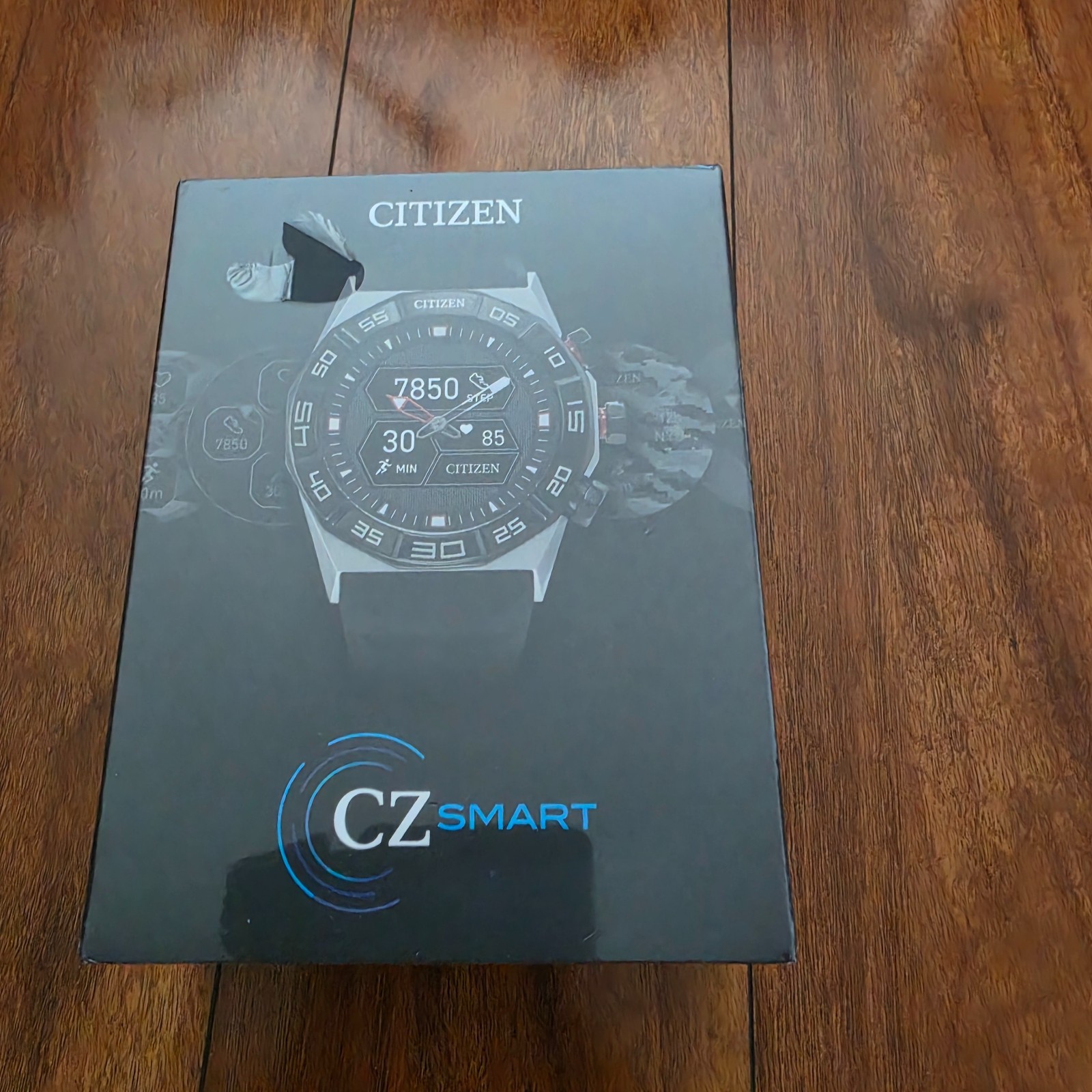 Citizen CZ Smart Hybrid Black Silicone Sport Smart Watch 44MM JX2007-09E