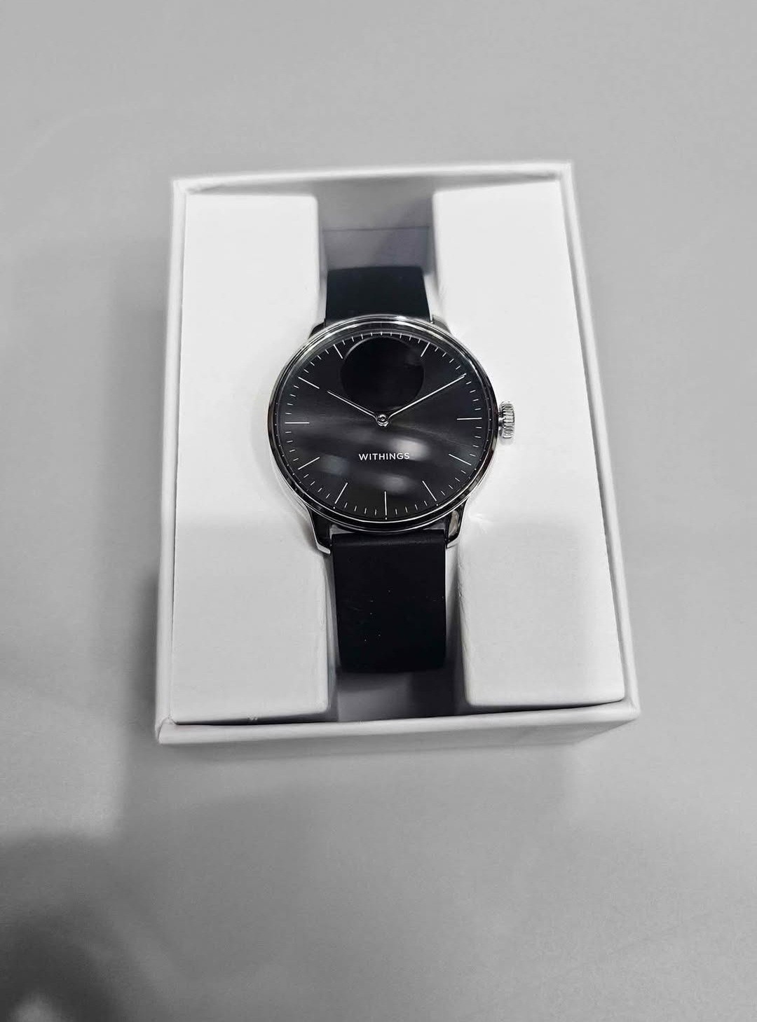 Withings ScanWatch Light – Hybrid Smart Watch, Heart Rate Monitoring, Fitness