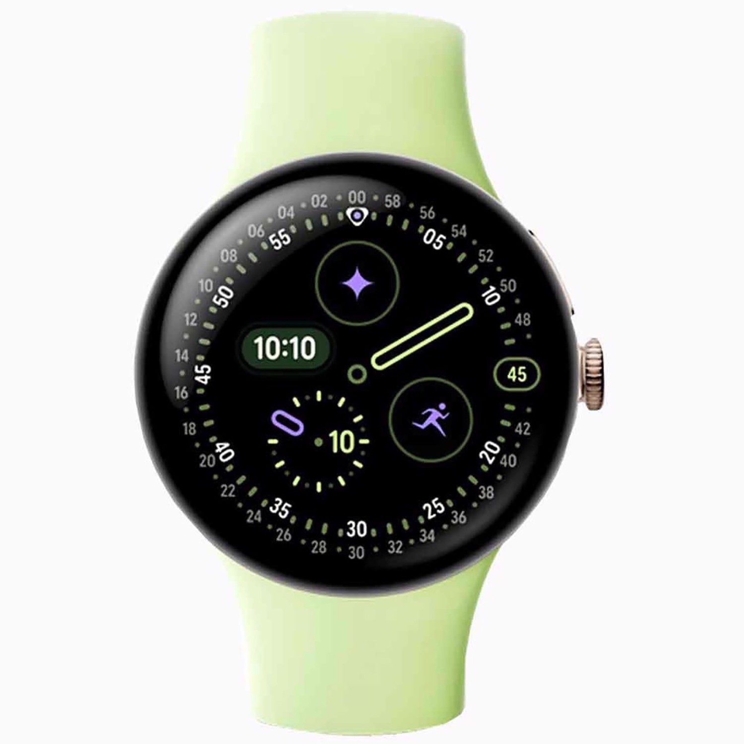 Google Pixel Watch 4 41mm Gold/Lemongrass 32GB + 2GB WIFI + Bluetooth NEW
