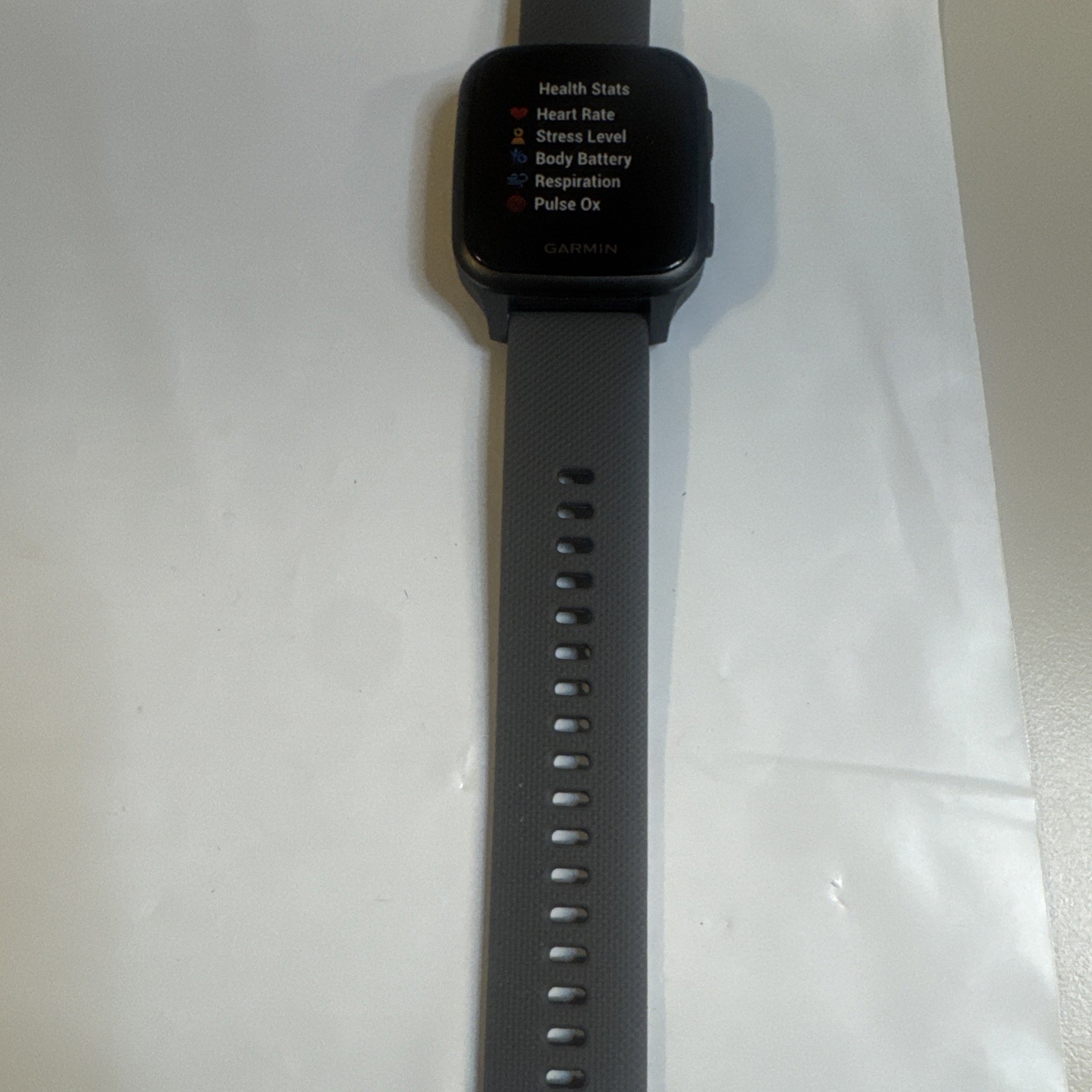 Garmin Venu Sq Std Ed Wifi + Bluetooth Purple & Lavender Smartwatch NEW no box.