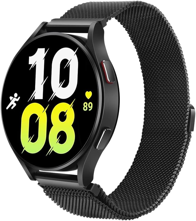 20mm Stainless Steel Strap Compatible with Samsung Galaxy Watch 7 40mm 44mm