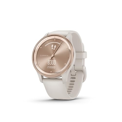 Garmin Vivomove Trend 40mm Hybrid Smartwatch – Ivory
