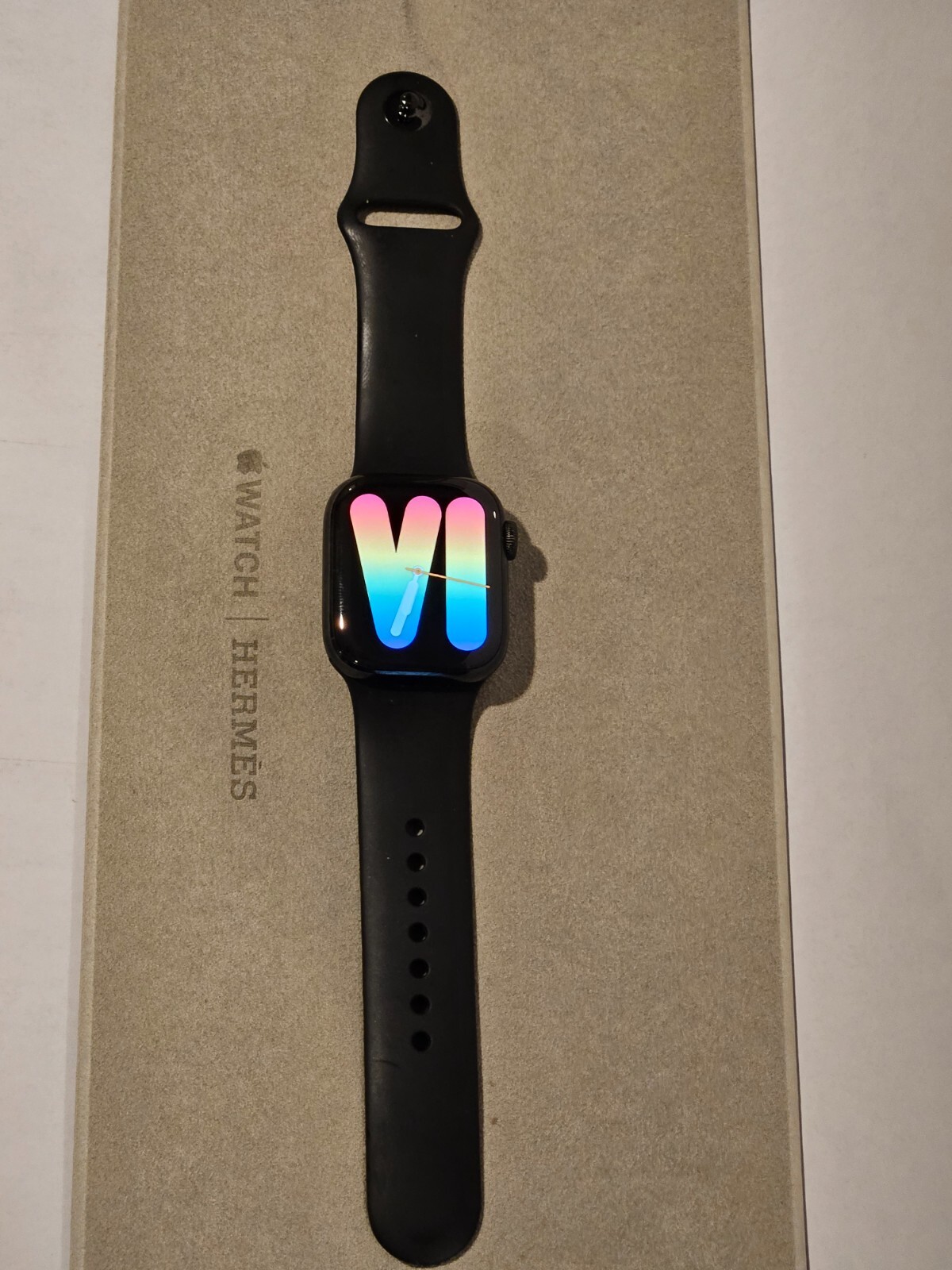Hermes Apple Watch Series 7 GPS + Cellular 41mm w/ Sport Band & Leather Attelage