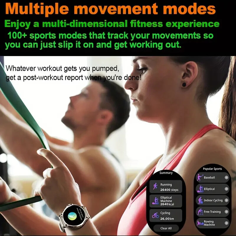 Multifunctional Smart Watch For Men /military smart watch, Touch Screen Digital.