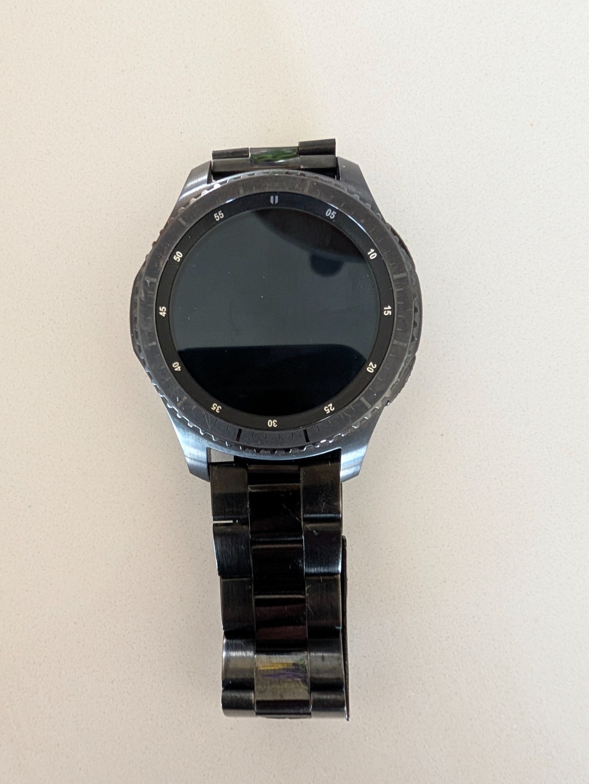 Samsung Gear S3 Frontier SM-R760 46mm Black Bluetooth Smartwatch, SS Band