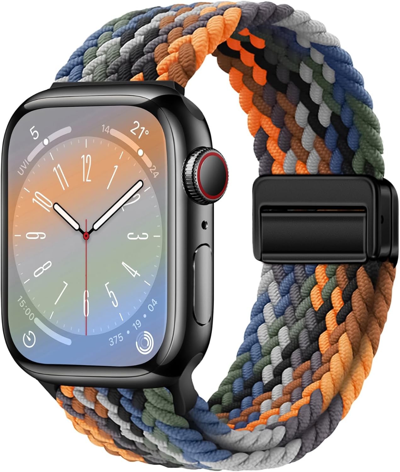 Sport Loop Band for Apple Watch Series 8 7 6 5 4 SE 38mm 40mm Magnetic Stretchy