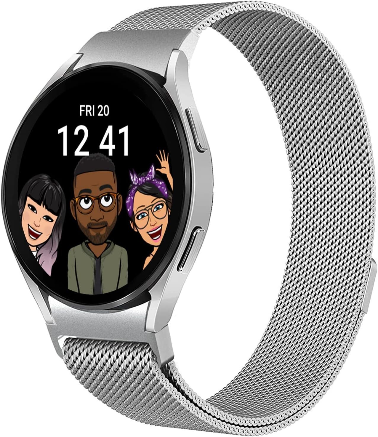 BAND for Samsung Galaxy Watch 4 40mm 44mm 42mm 46mm Stainless Steel watch