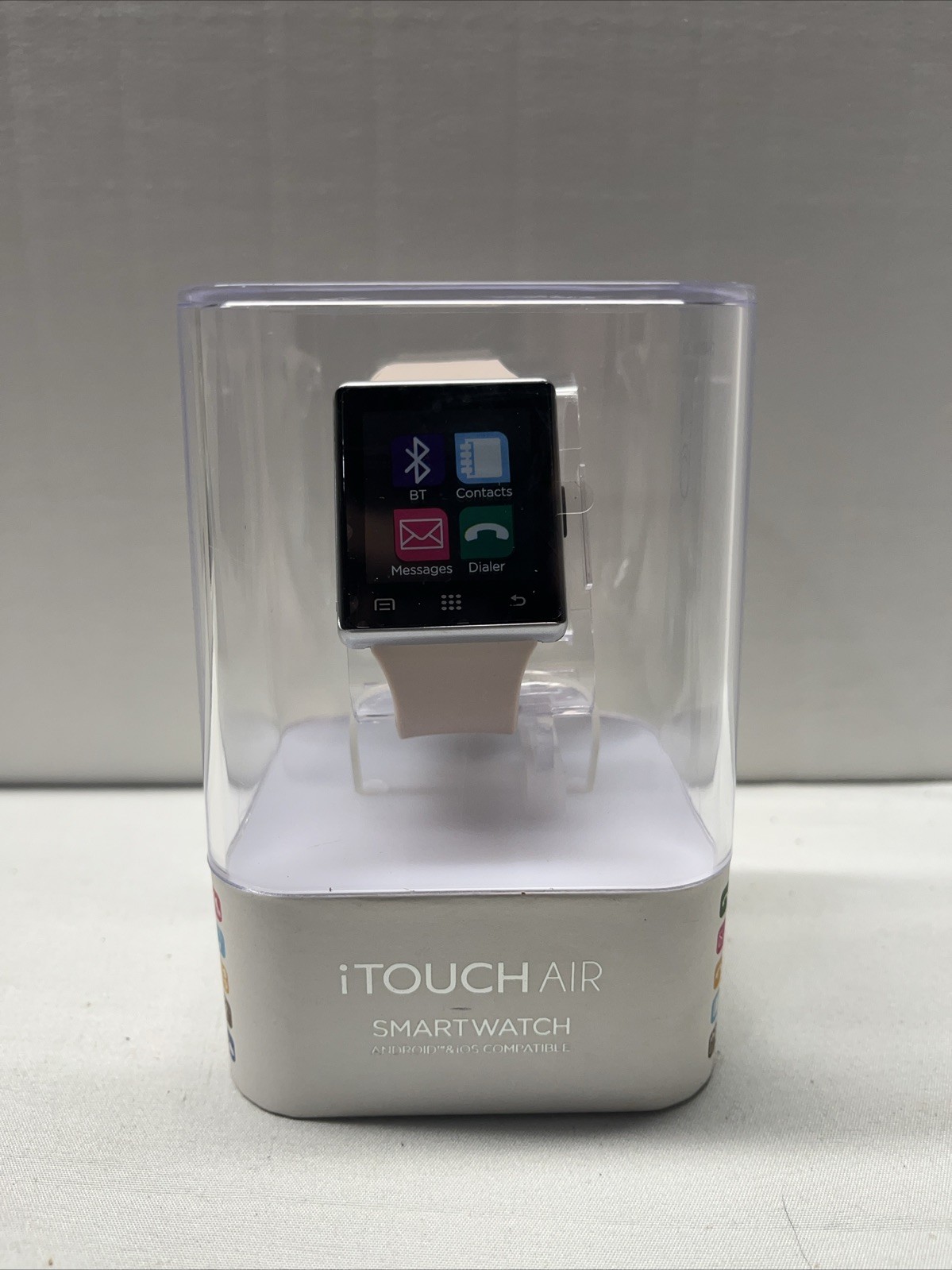 iTouch Air Smart Watch Android & IOS Compatible 20 Settings Fitness SEALED Pink
