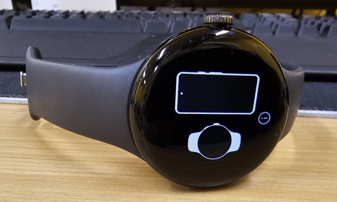 Google Pixel Watch Wifi – Black/Obsidian – Used