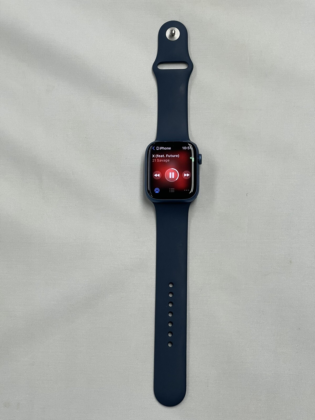 APPLE WATCH SERIES 7 ( A2474 ) 45MM BLUE ALUMINUM GPS 32GB