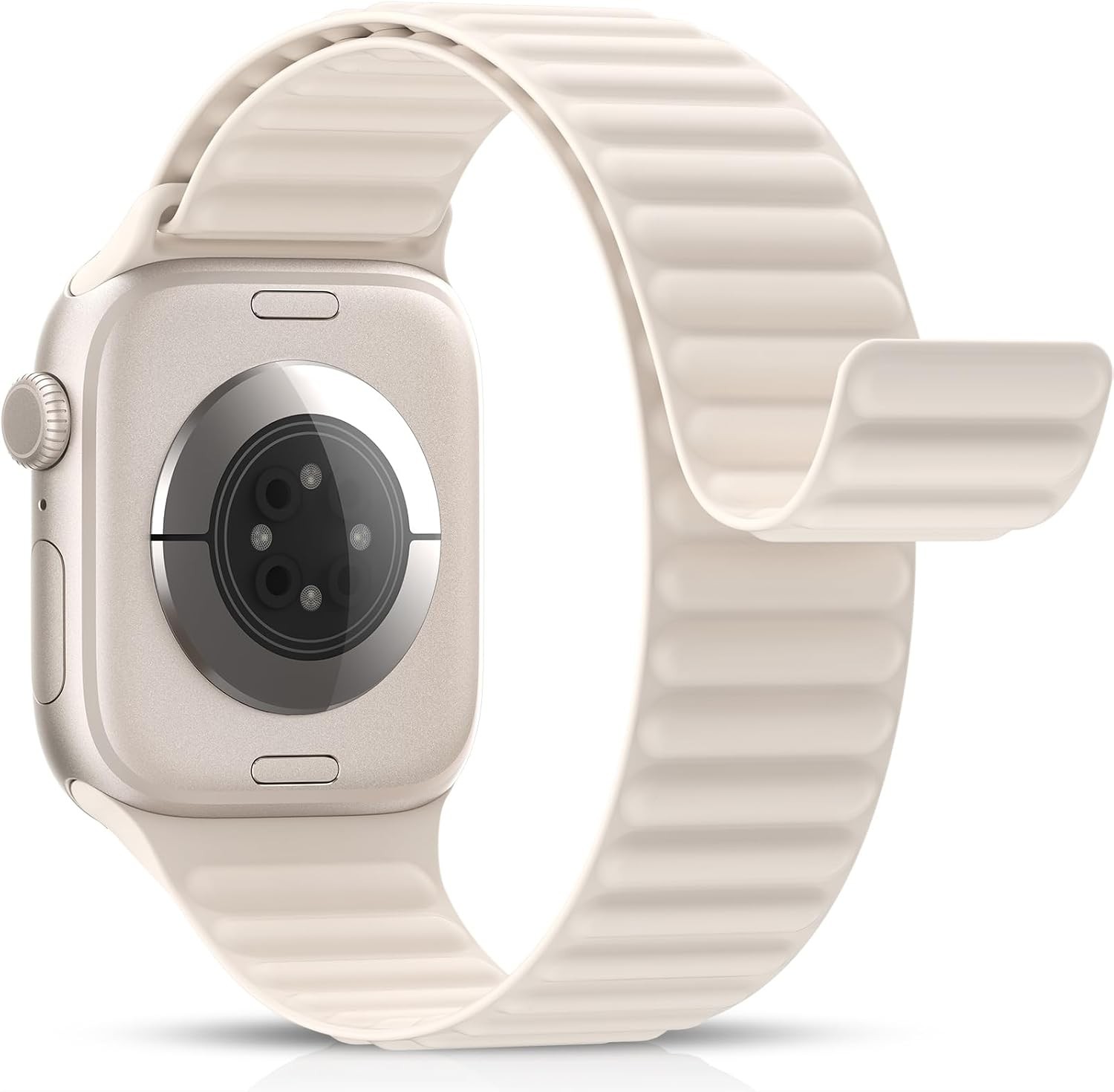 Silicone Magnetic Band for Apple Watch Series 11/SE, 38/40mm Replacement Strap