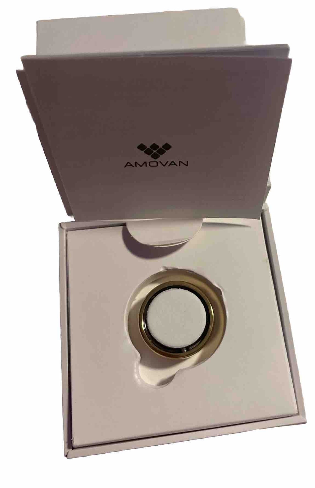 Amovan Smart Ring Health Tracker, Fitness Sleep Heart Rate Blood-Size 8