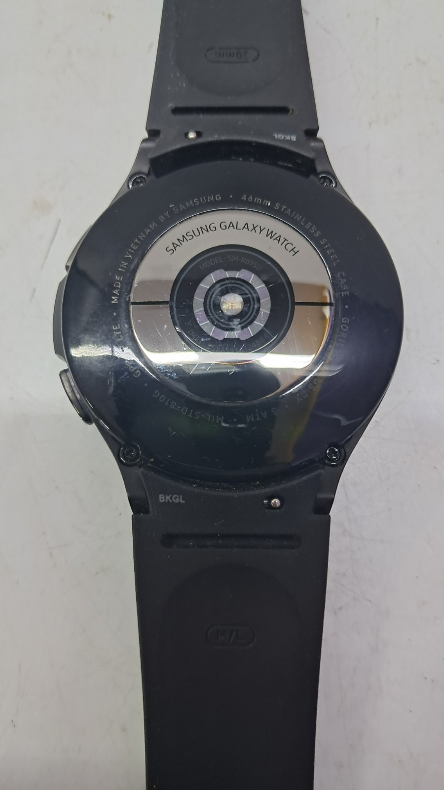 Lot of 4 Samsung Galaxy Watches (810G/810G/SM-R870/SM-R865U) tested and working