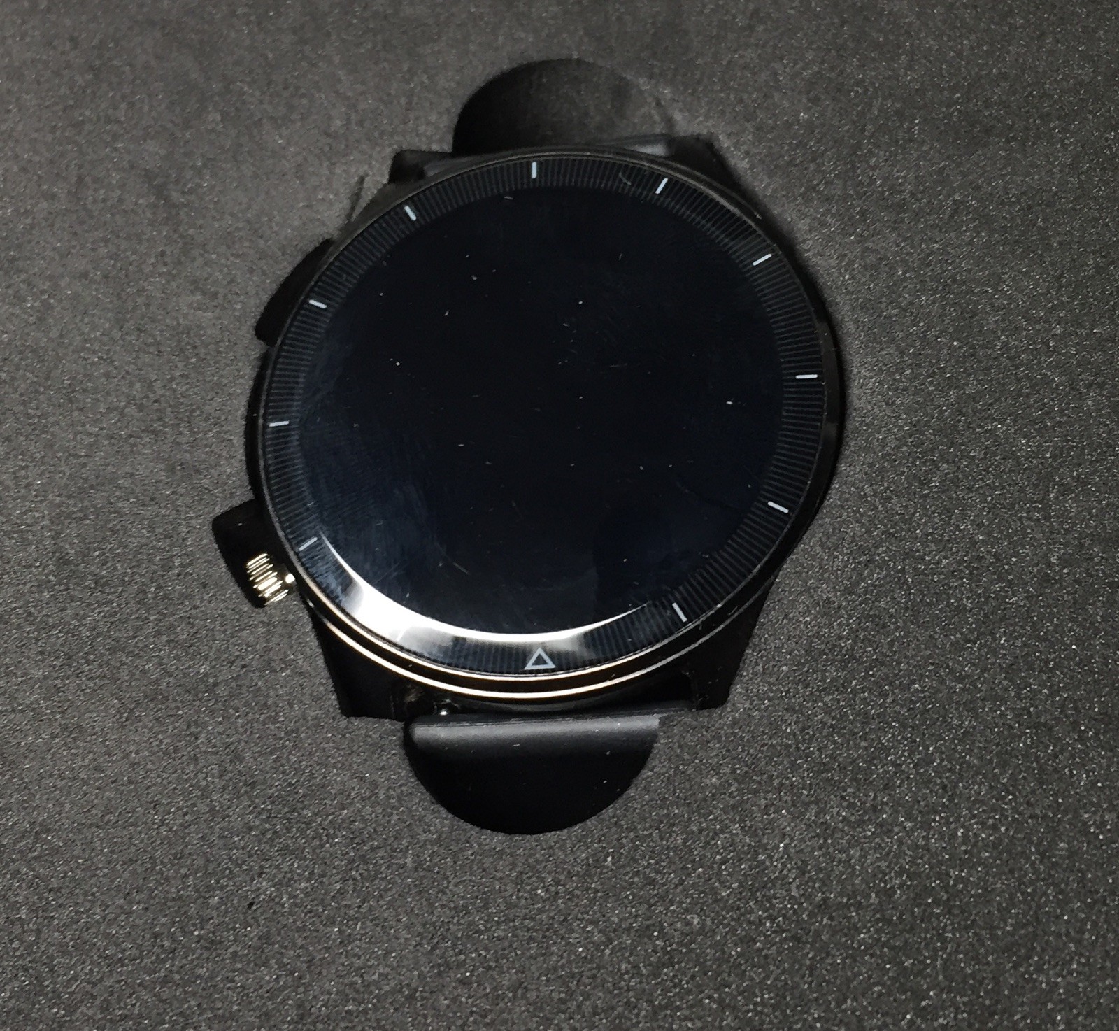SkeiWatch C61 Smartwatch — Box & Accessories Included — AS-IS / Powers On