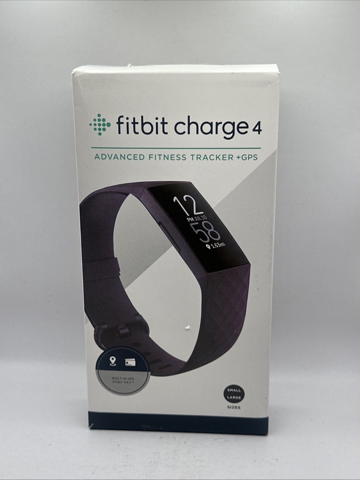 Fitbit Charge 4 Fitness GPS Activity Tracker w Heart Rate Monitor FB417 Rosewood