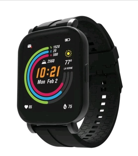 3Plus 3+ Vibe PRO Smartwatch Brilliant, high-resolution w/slim metal frame. New