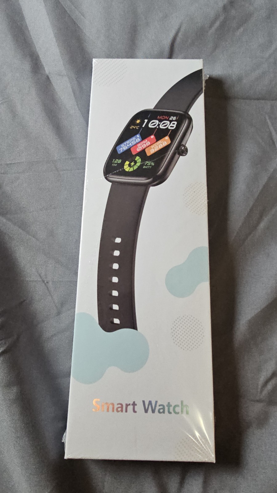 Smart Watch – Fitness Tracker – Heart Rate, Steps, Notifications – NEW