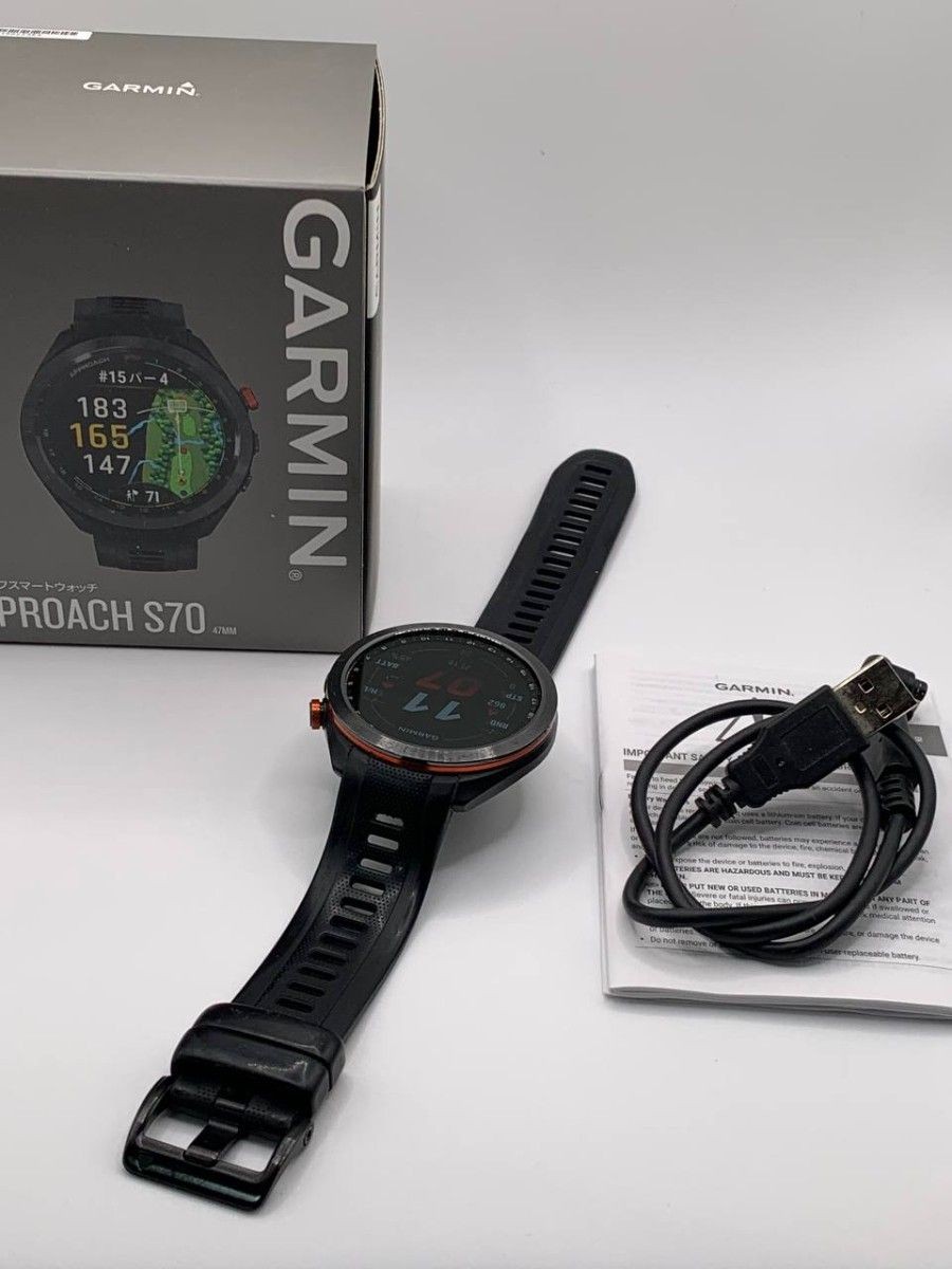 GARMIN Approach S70 Smartwatch GPS Pre-Owned Golf GPS Watch Golf Outdoor
