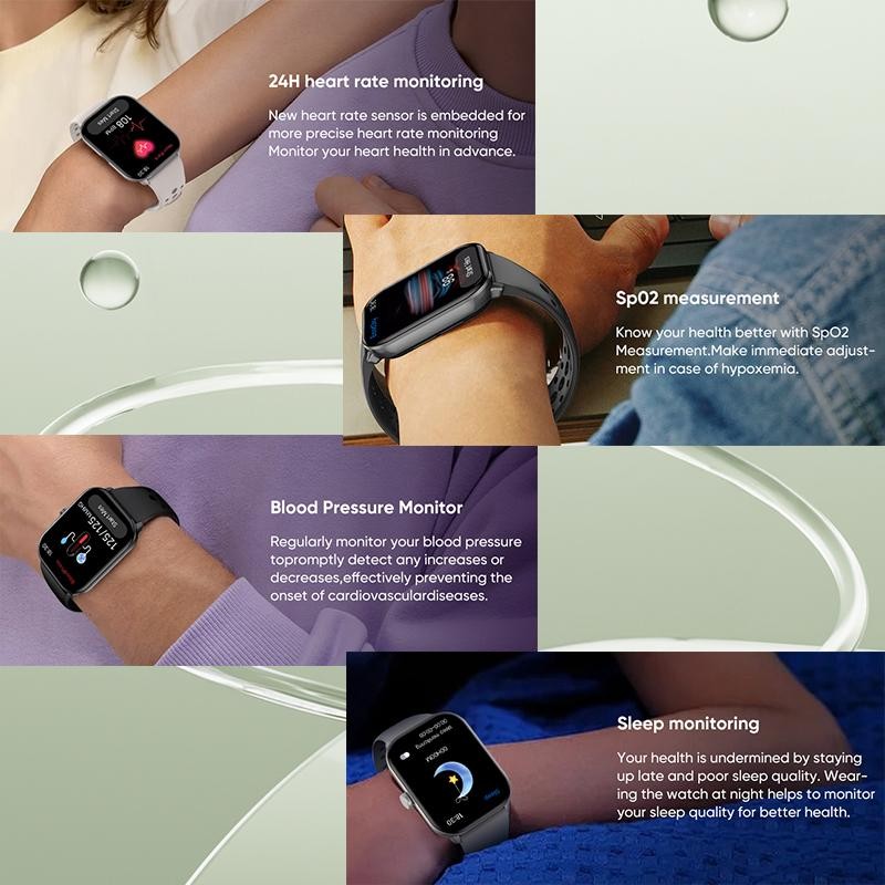 Watch 5 Global Version Smartwatches Men Women HD AMOLED Screen Heart Rate