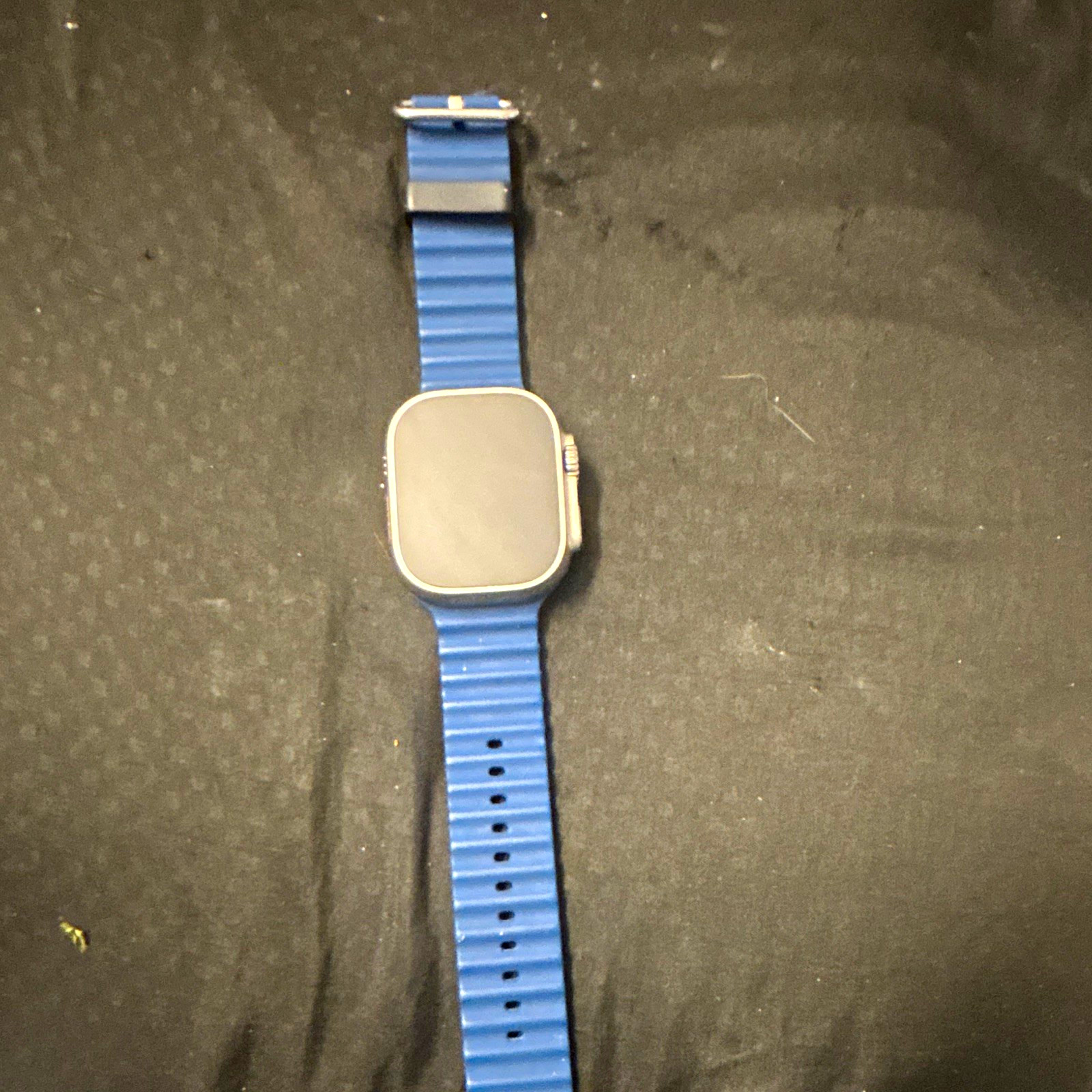 Apple Watch Ultra 2 49mm Silver Titanium Case Blue Band GPS and LTE locked to o