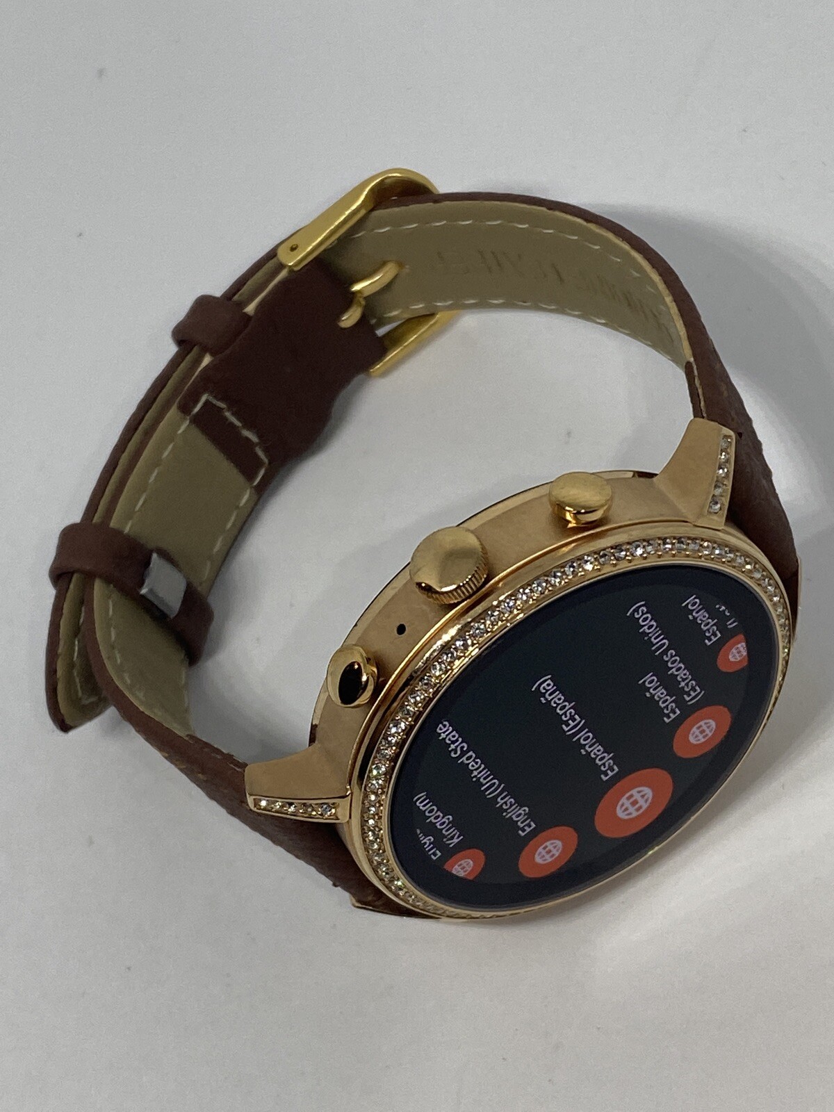 Fossil Gen 4 Authentic Digital Dial Smart Watch Custom Band FTW6011 AB479