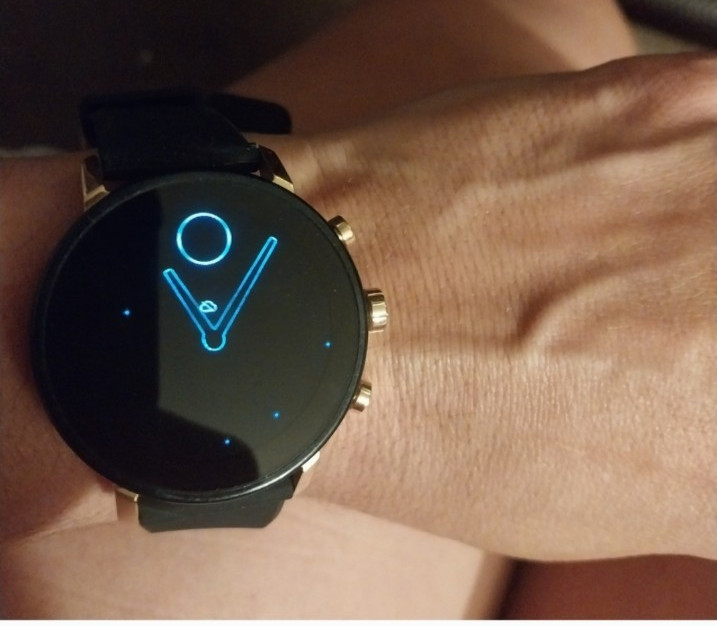 Movado Connect 2.0 Unisex Gold Smartwatch