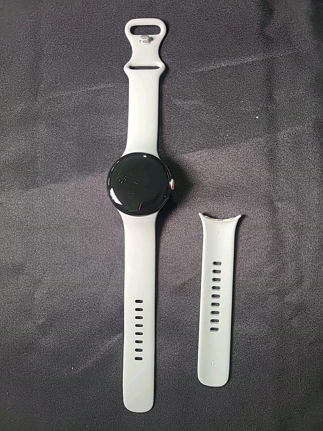 Google Pixel Watch Android Smartwatch With / Avec Fitbit – Champaign Gold…