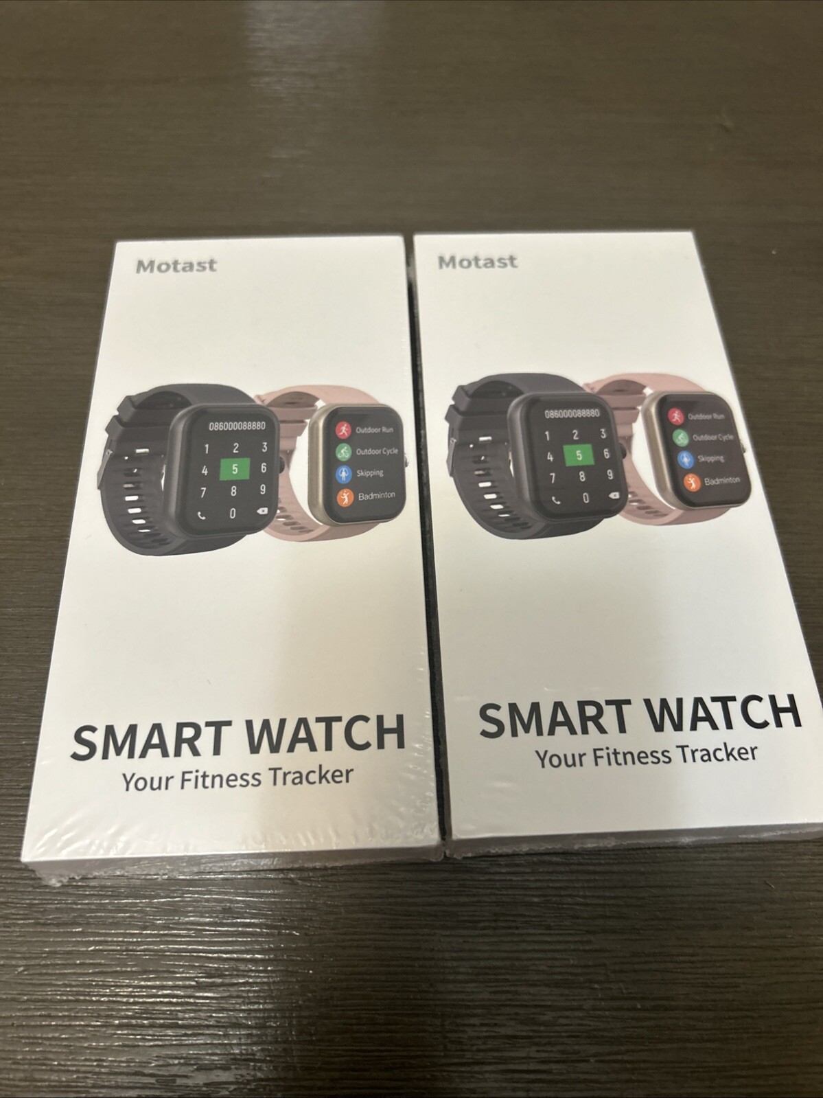 Smart Watch Y66 for Men Women, 1.96″ Fitness Tracker Running Pedometer Lot (2)