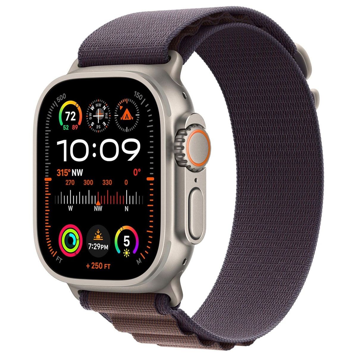 Apple Watch Ultra 2 (GPS + LTE) A2986 49mm – Titanium / Indigo Trail Loop (M)
