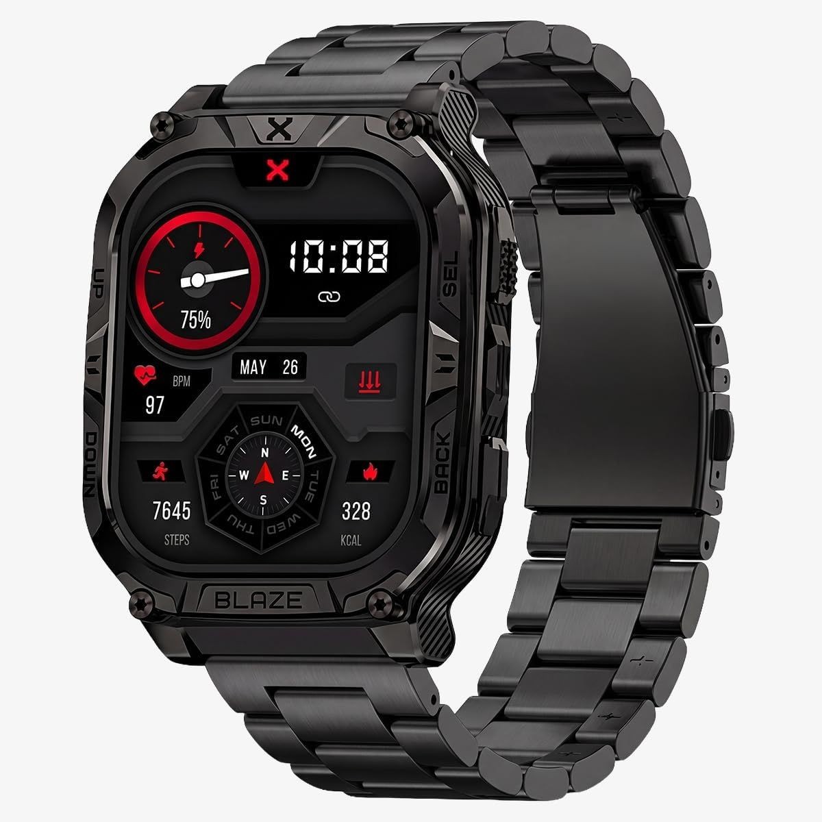 Adjustable 22mm Durable Strap for Smartwatches – Secure Fit, Compatible Band