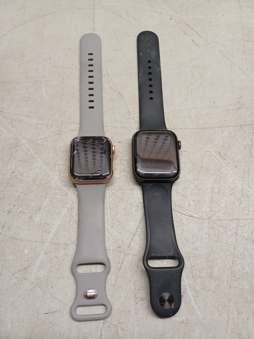 REPAIR Lot of 2 Apple Smart Watches Series 4 & 6 w/ bands PARTS FIX