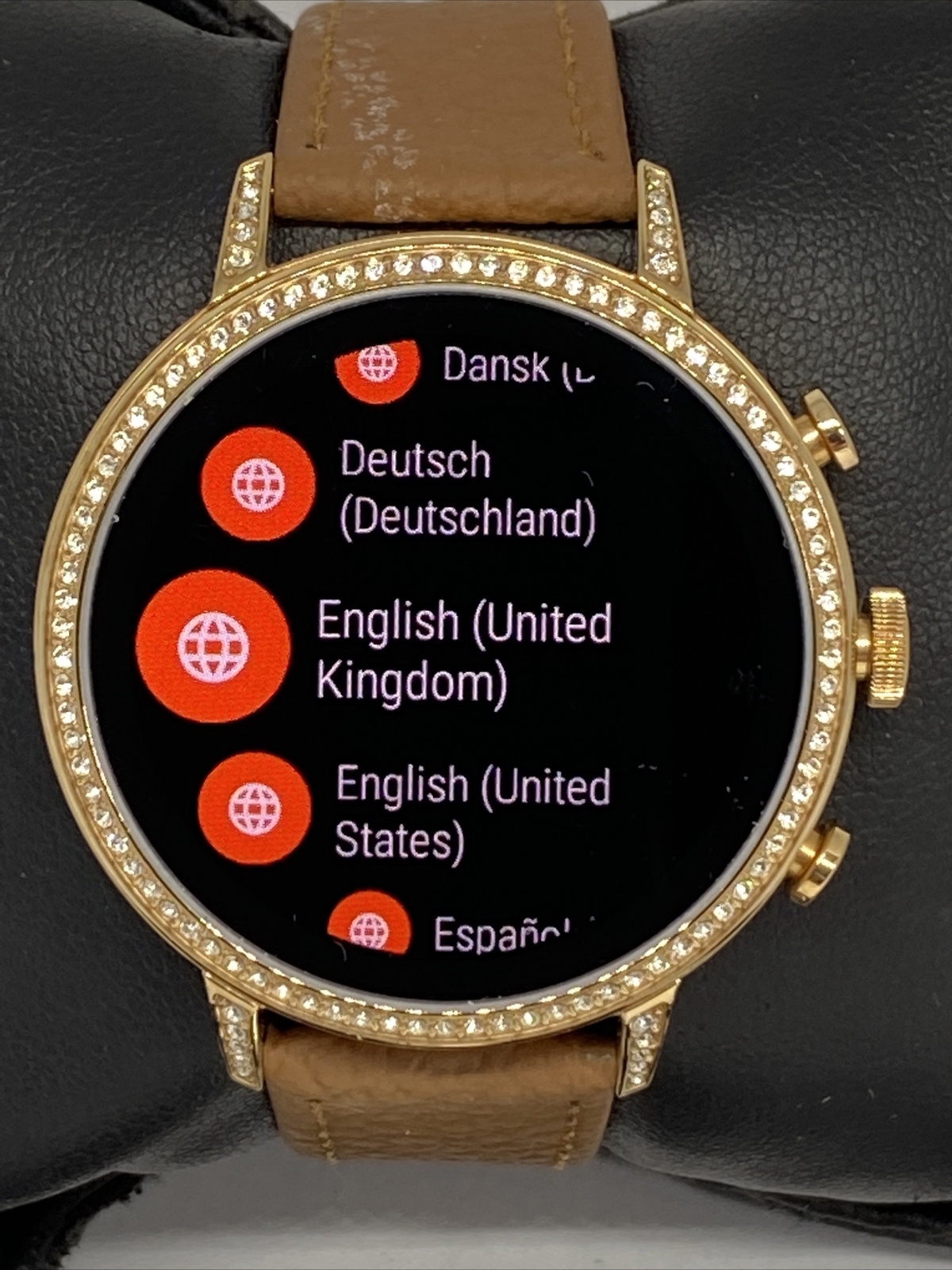 Fossil Gen 4 Authentic Digital Dial Smart Watch Custom Band FTW6015 CO132