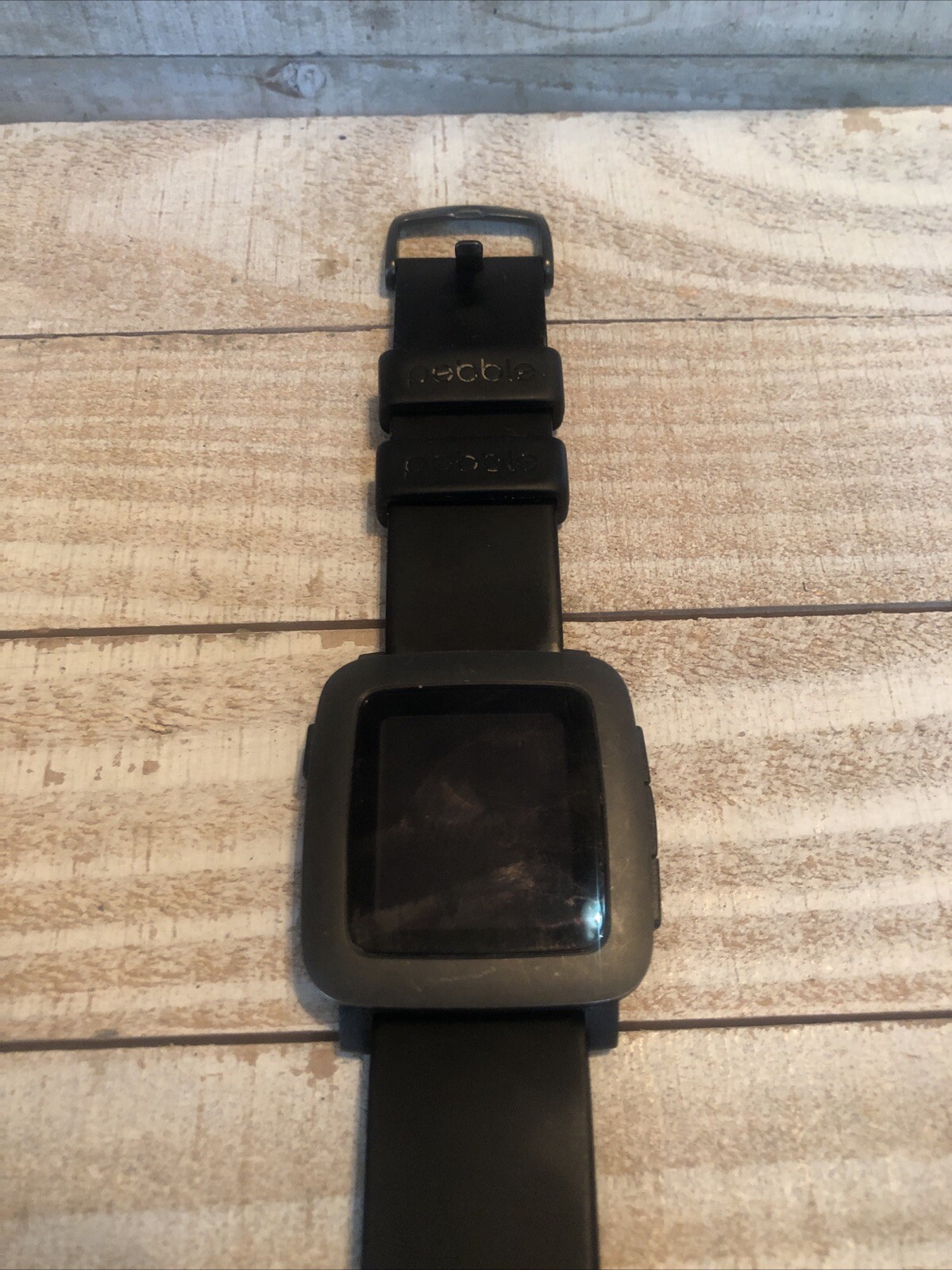 Pebble Time Smart watch 30M Water Resist 501 Q301355DO318 BLBL Smartwatch