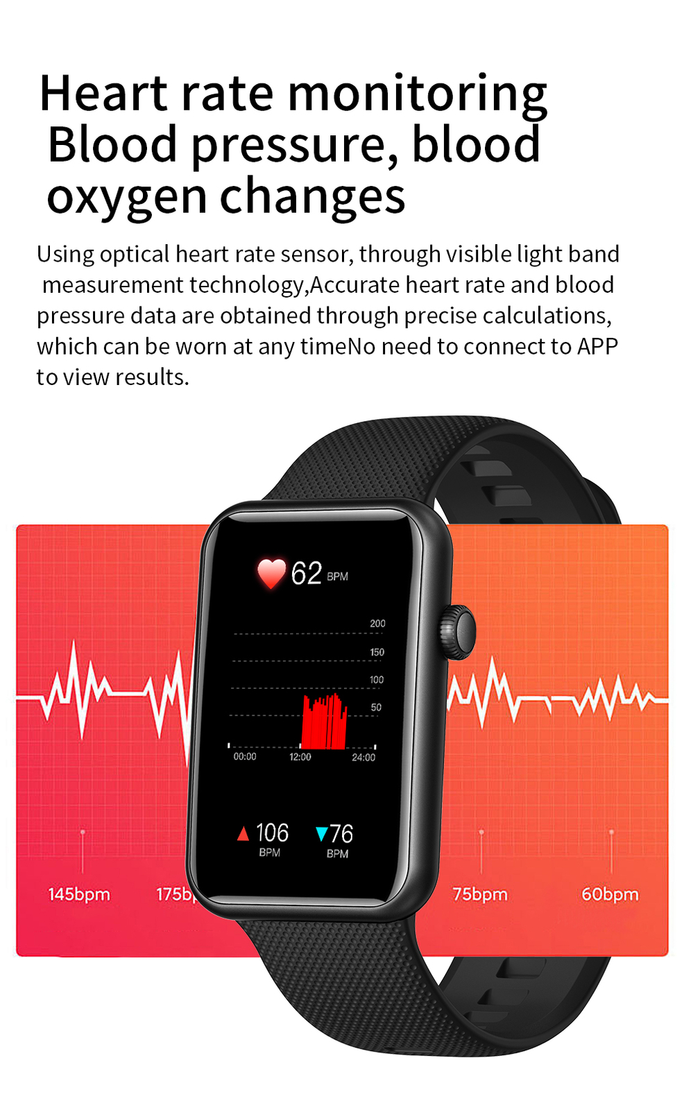 Bluetooth Call Smart Watch Women Men Sport Fitness Tracker Waterproof Smartwatch