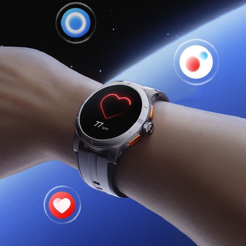 Silicone Band GTR5 Sport Smart Watch with Heart Rate/Sports/ Sleep/Step Counter