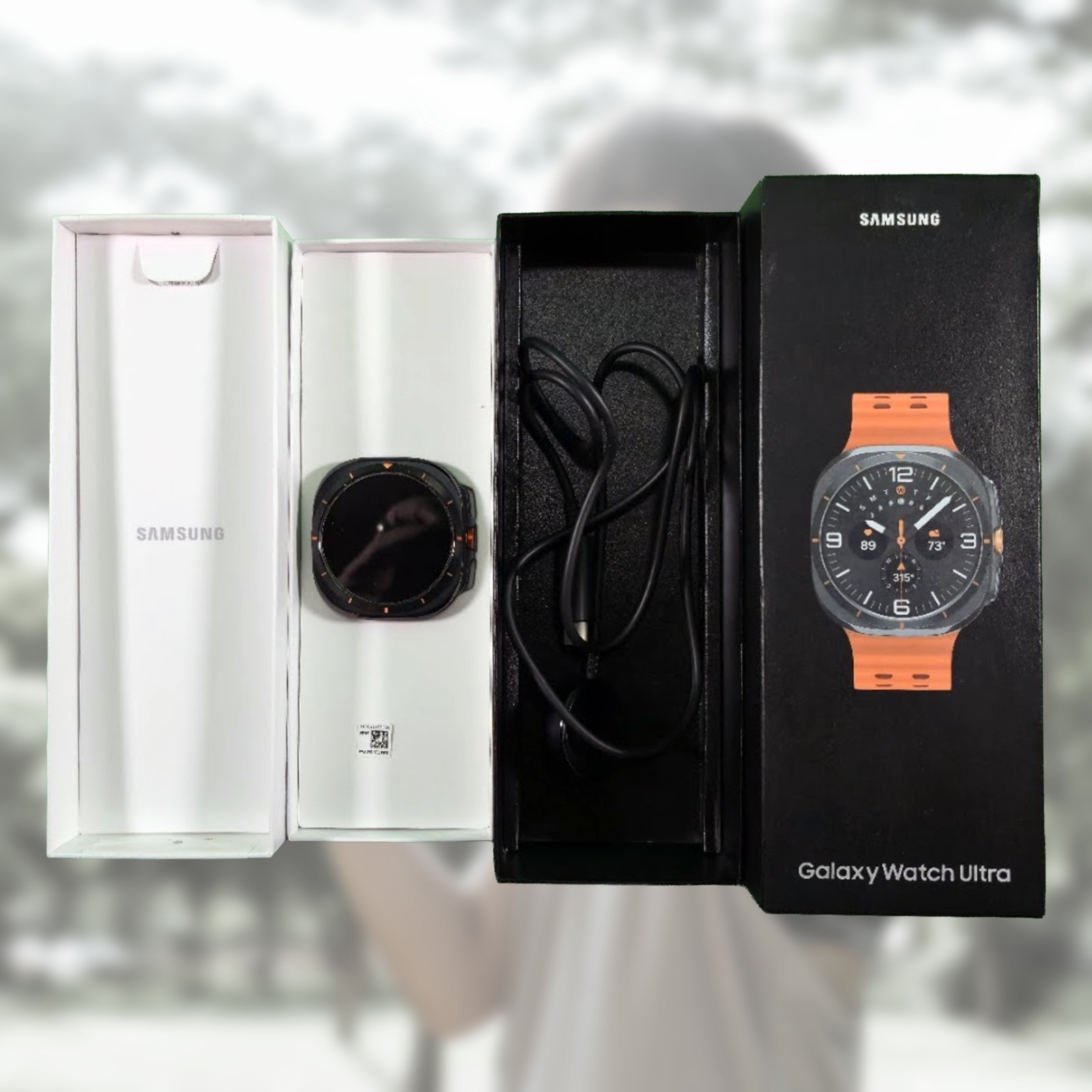 Samsung Galaxy Watch Ultra 47mm Titanium Silver GPS Smartwatch LTE