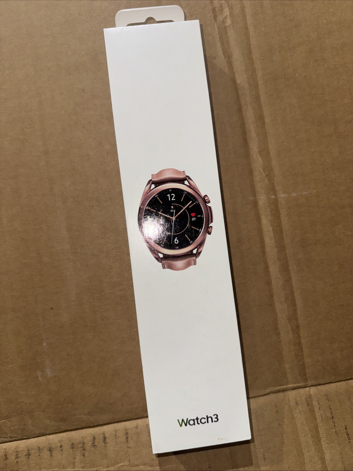 Samsung Galaxy Watch3 SM-R850 41mm Stainless Steel Case with Leather Strap -…