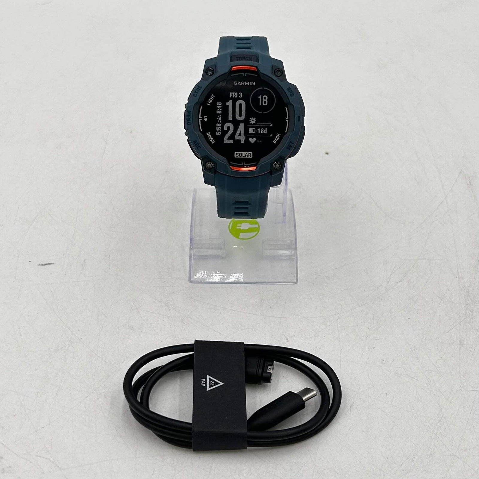 Garmin Instinct 3 Solar 45mm GPS Smartwatch A04882